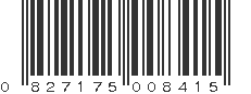 UPC 827175008415