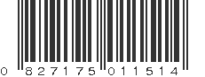 UPC 827175011514