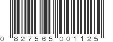 UPC 827565001125