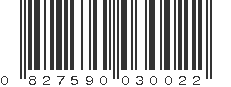 UPC 827590030022