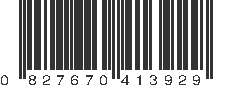 UPC 827670413929