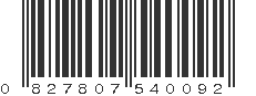 UPC 827807540092