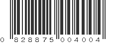 UPC 828875004004