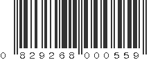 UPC 829268000559