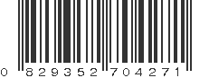 UPC 829352704271