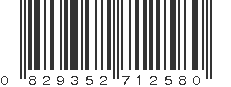 UPC 829352712580