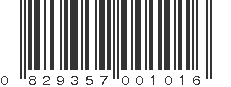 UPC 829357001016