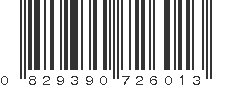 UPC 829390726013