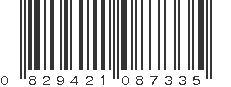 UPC 829421087335