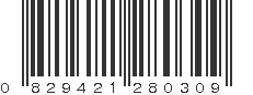 UPC 829421280309