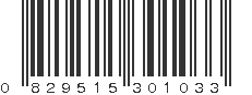 UPC 829515301033