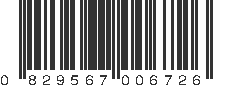 UPC 829567006726