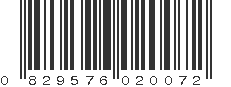 UPC 829576020072