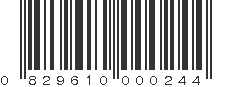 UPC 829610000244