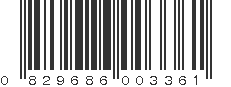 UPC 829686003361