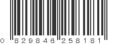 UPC 829846258181