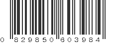 UPC 829850603984