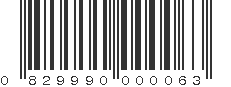 UPC 829990000063