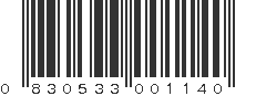 UPC 830533001140