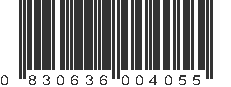 UPC 830636004055