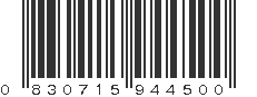 UPC 830715944500