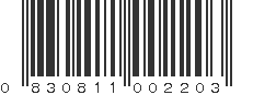 UPC 830811002203