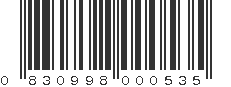 UPC 830998000535