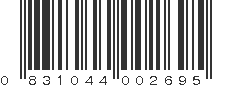 UPC 831044002695