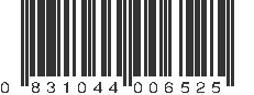 UPC 831044006525