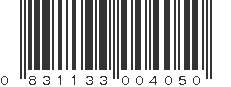 UPC 831133004050