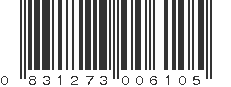 UPC 831273006105