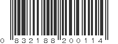 UPC 832188200114