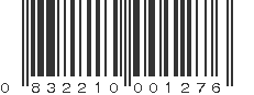 UPC 832210001276