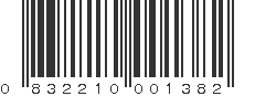 UPC 832210001382