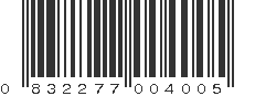 UPC 832277004005