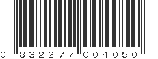 UPC 832277004050