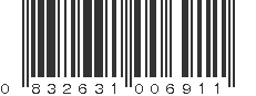 UPC 832631006911