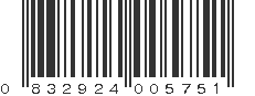 UPC 832924005751