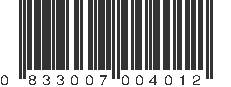 UPC 833007004011