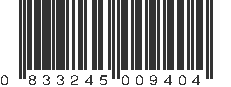 UPC 833245009404