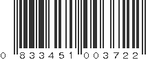 UPC 833451003722