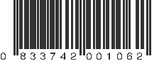 UPC 833742001062