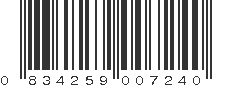 UPC 834259007240