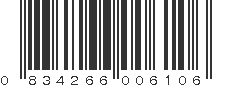 UPC 834266006106