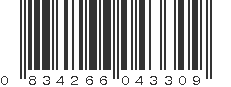 UPC 834266043309