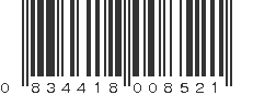 UPC 834418008521