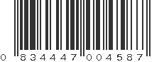 UPC 834447004587