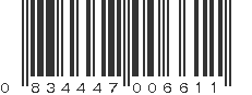 UPC 834447006611