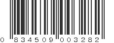 UPC 834509003282