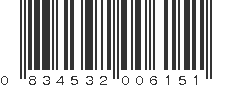 UPC 834532006151